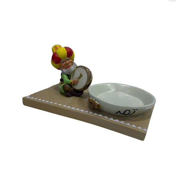 Ramadan Resin Crescent Moon Snack Bowl Holder | 2002-95