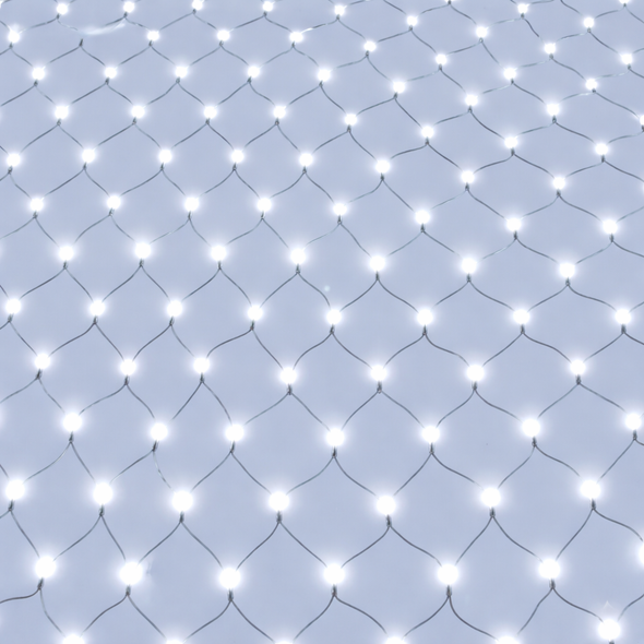 3x3 Meter 320 LED Mesh Decorative Lights White | AL627-W