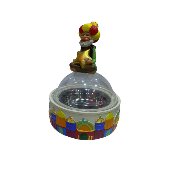 Ramadan Resin Mosque Pedestal Snack Bowl Holder | 2002-89