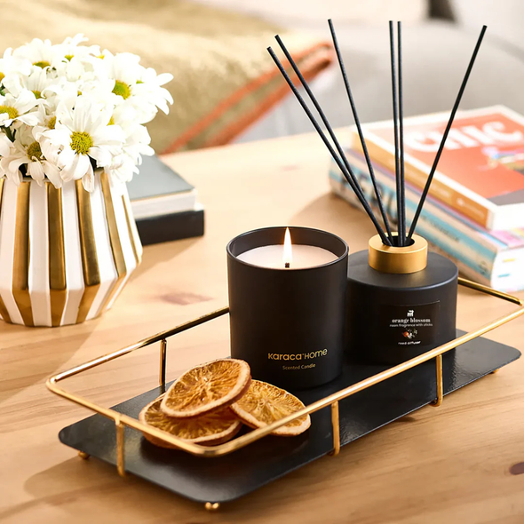 Karaca Home Orange Blossom 160ML Reed Diffuser, Multicolor | 153.01.01.4301