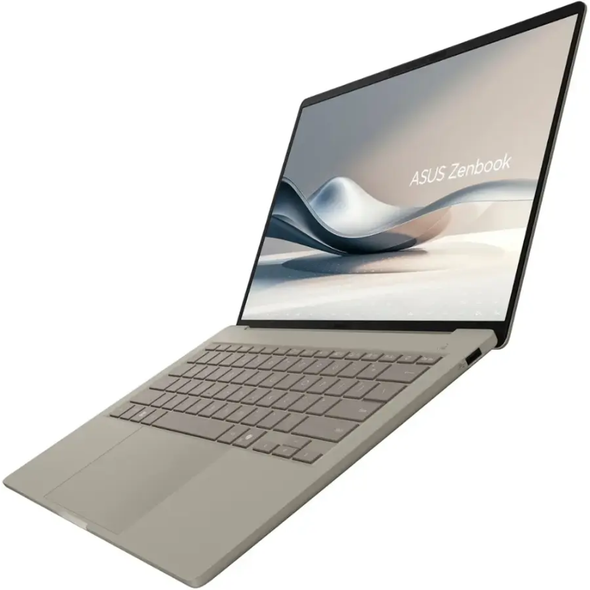 ASUS Zenbook 14" FHD+ OLED Laptop - Qualcomm Snapdragon X Plus - RAM 16GB - SSD 512GB - Qualcomm Adreno - Windows 11 Home | UX3407QA-X1P512
