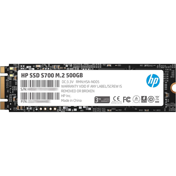 HP S700 M.2 SATA 500GB SSD M.2 2280 | 2LU80AA#ABB