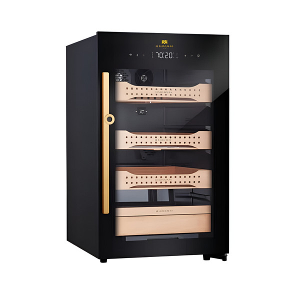 Hemingway Electric Cigar Humidor with Spanish Cedar Wood Storage 650 Cigars | CH120A