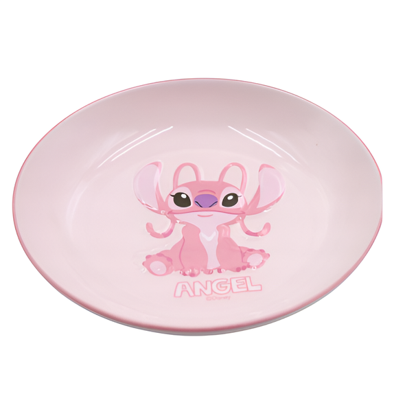 Cartoon Angel Printed Ceramic Bowl Kids Breakfast & Dessert Bowl – Pink | ALYD23-087A