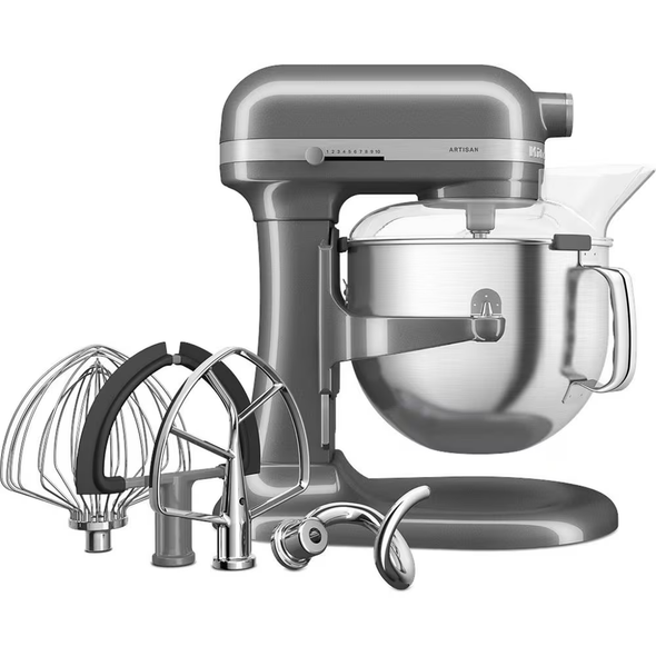 KitchenAid Artisan Premium 6.6 L Bowl Lift Stand Mixer - Medaillon Silver | 5KSM70SHXEMS