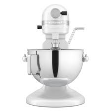 KitchenAid 5.2 L  Bowl-Lift Stand Mixer - White | 5KSM55SXEWH