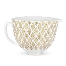 KitchenAid 4.7L Ceramic Bowl - Golden Nectar | 5KSM2CB5PGC