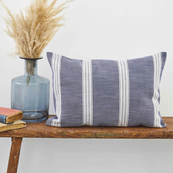 Karaca Lamar Indigo 45x45cm Cushion | 200.18.01.0675