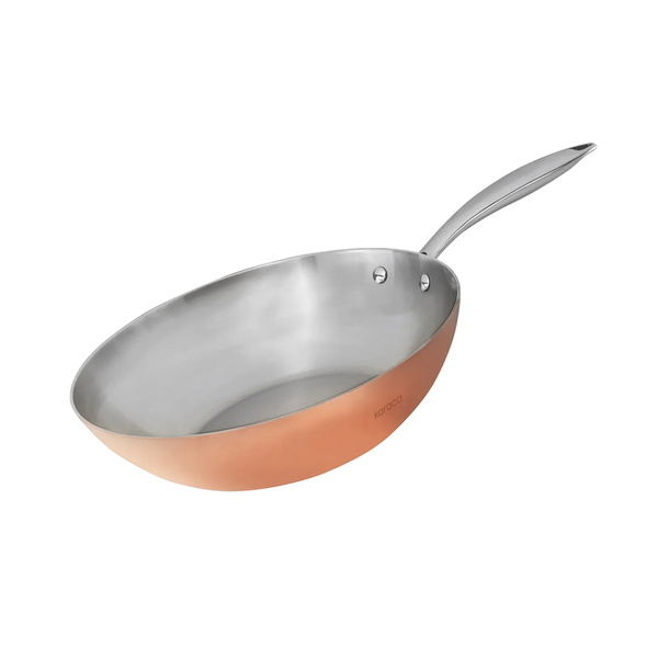 Karaca 3Ply Powersteel 316+ Steel 28cm 2.8L Copper Pan | 153.03.08.0570