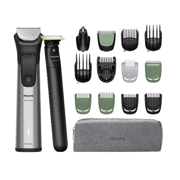Philips MG9535 9000 Series 17-in-1 all-in-one trimmer with OneBlade and accessories
