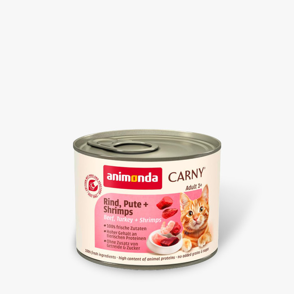 Animonda Carny Pate Adult Rind, Pute + Shrimps | RND-PT-SHRMP