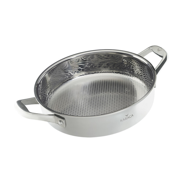 Karaca 3Ply Powersteel 316+ Steel Induction Base 30cm 4.9L Rice and Karniyarik Casserole | 153.03.08.0558V