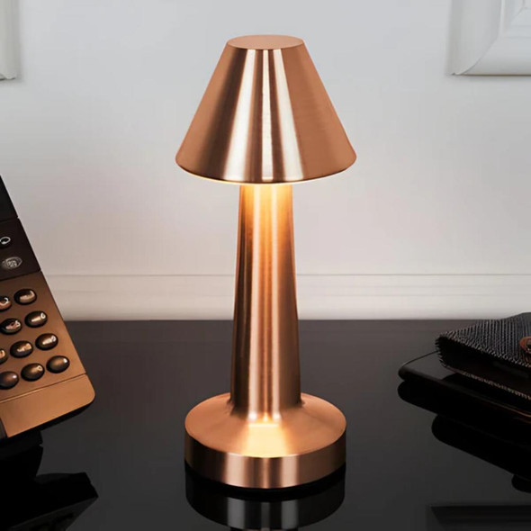 Portable Pyramid Touch LED Desk Lamp - 25 cm, 3 Adjustable Light Levels | SK1951418