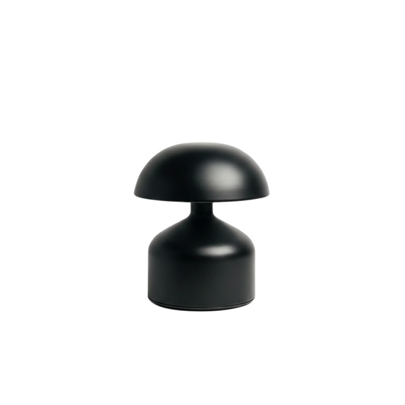 Modern Black Mushroom LED Table Lamp - 13 cm, 3 Adjustable Light Levels | SK1951414