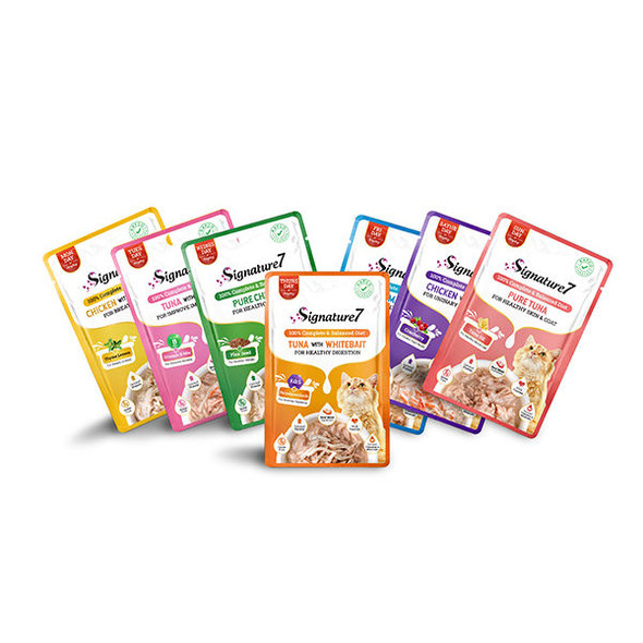 Signature 7 Pouche Gravy Variety Pack (14×50g) - 0013964339246 (All Days) | POU011