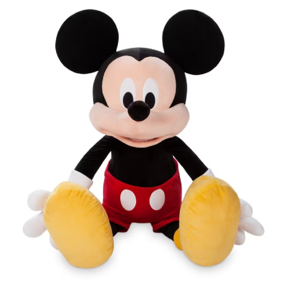 Mickey Mouse Plush Toy 50cm – Black, Red & Yellow | AL24352