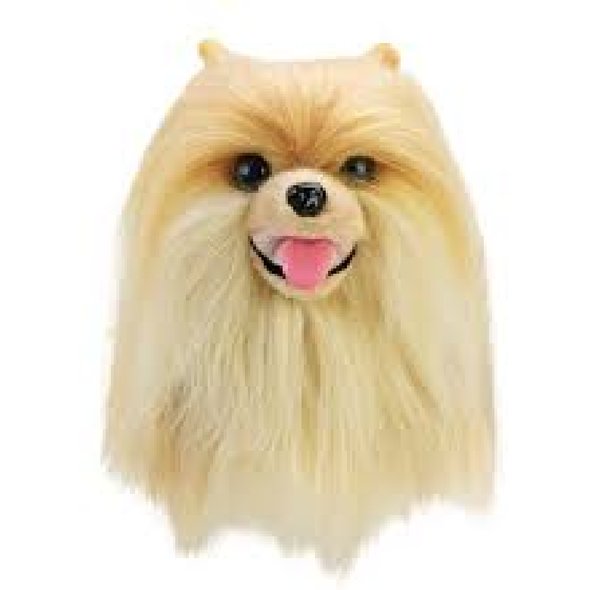 Brown Long-Hair Dog Plush Toy – 30cm | BL-351