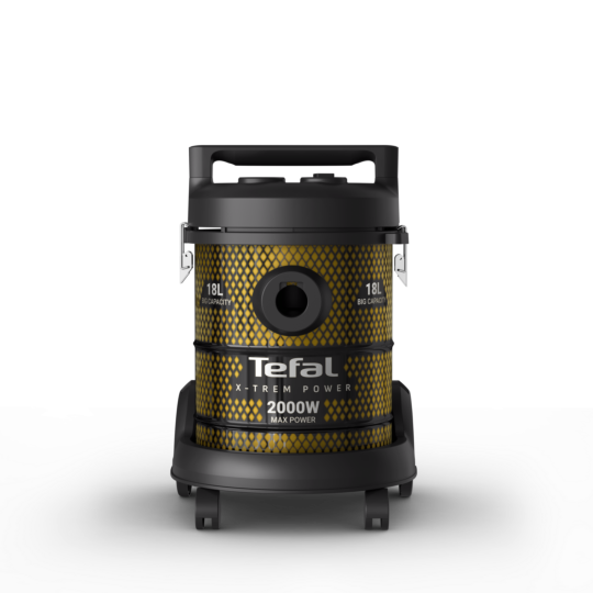 Tefal Corded Bagless Drum Vacuum Cleaner X-Power 23L | TW4035M0