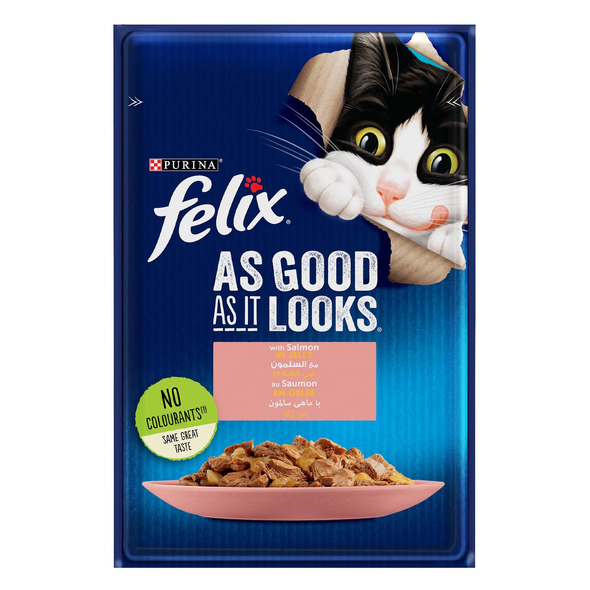 Felix As Good As It Looks Salmon Pouch 85g | 206505