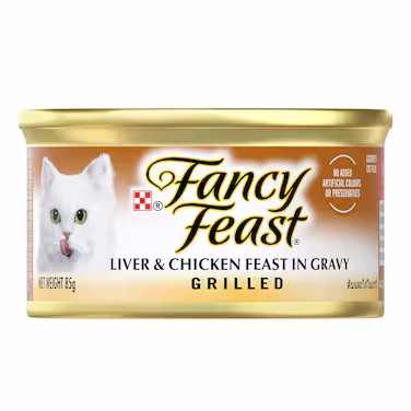 Fancy Feast Grilled Liver & Chicken Wet Cat Food 85g | 206804