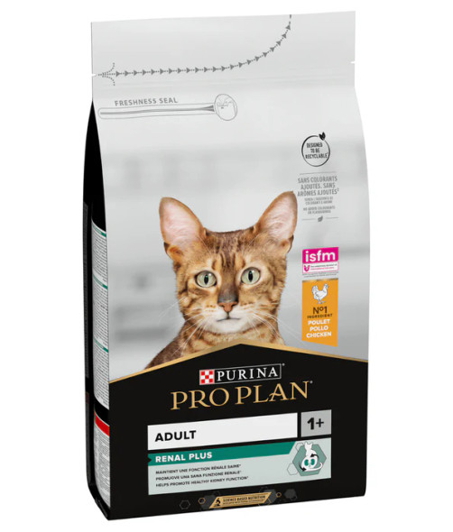 Pro Plan Adult Renal Plus Chicken Cat Food - 1.5kg | 205035