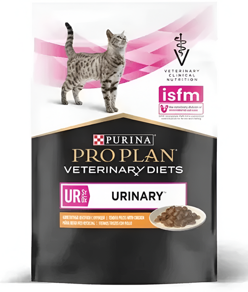 Pro Plan Veterinary Diets Feline UR Urinary Salmon Cat Wet Food - 85g | 205074