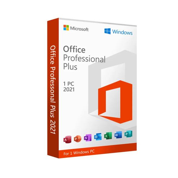 Microsoft Office Professional Plus 2021 Card | X22-62090-01