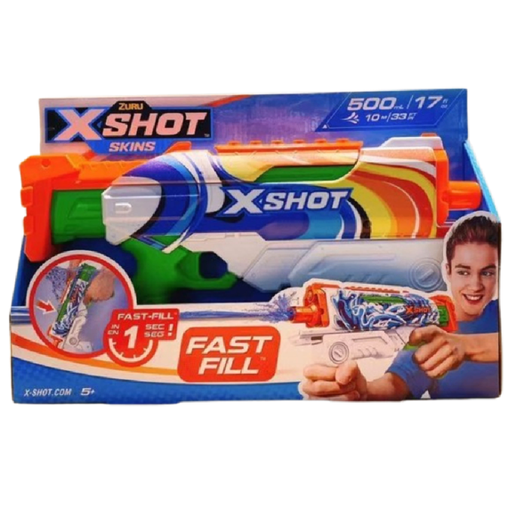 XShot Skins Fast Fill Water Blaster – 500 ml | 11854