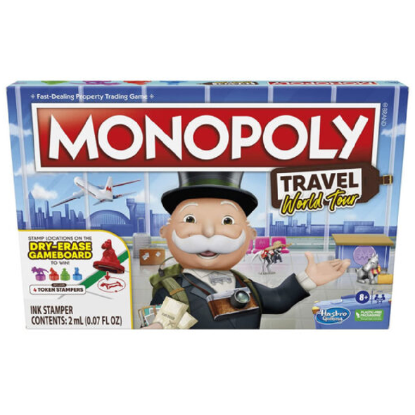 Monopoly Travel World Tour Board Game | 16692