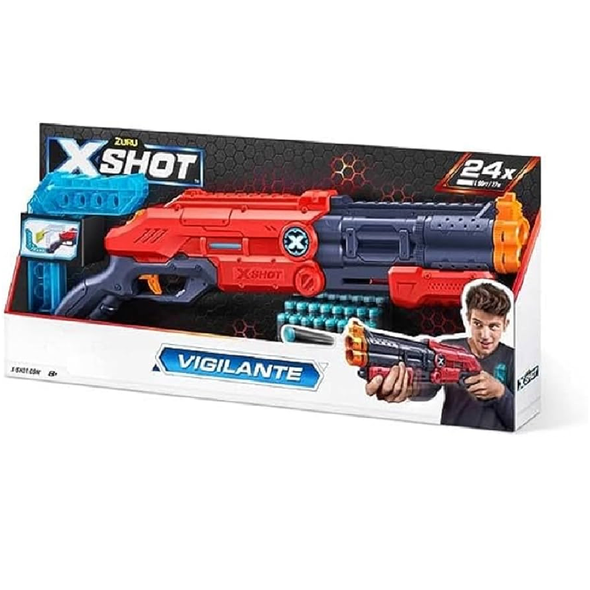 XShot Vigilante Dart Blaster – 24 Darts | 36437