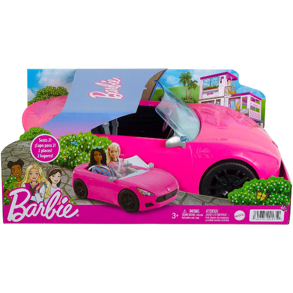 Barbie Convertible Car with Opening Roof – Seats 2 | HBT92