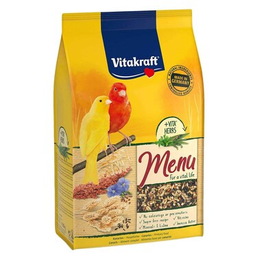Vitakraft Menu Vital Herbs Complete Bird Food - 500 g | 200010