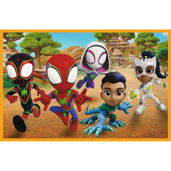 Trefl Puzzle 2-in-1 Disney Marvel Spidey Amazing Friends - 2x24 pcs | 34432