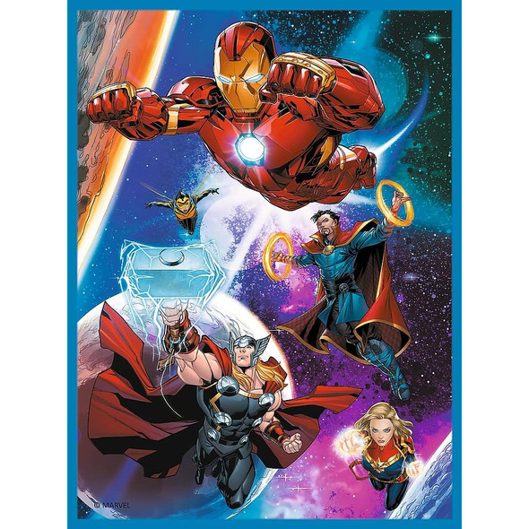 Trefl Puzzle 2-in-1 Marvel Avengers with 2x Memos | 93333