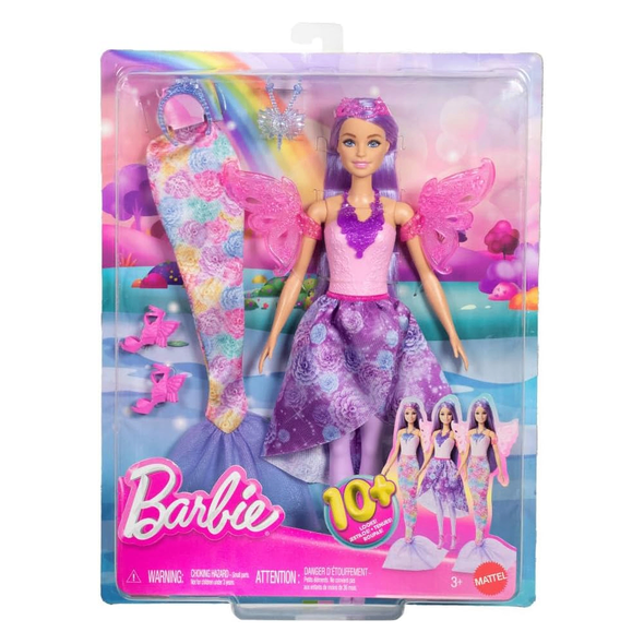 Barbie Fairy Fashion Doll with Wings & Extra Outfit | JCP74