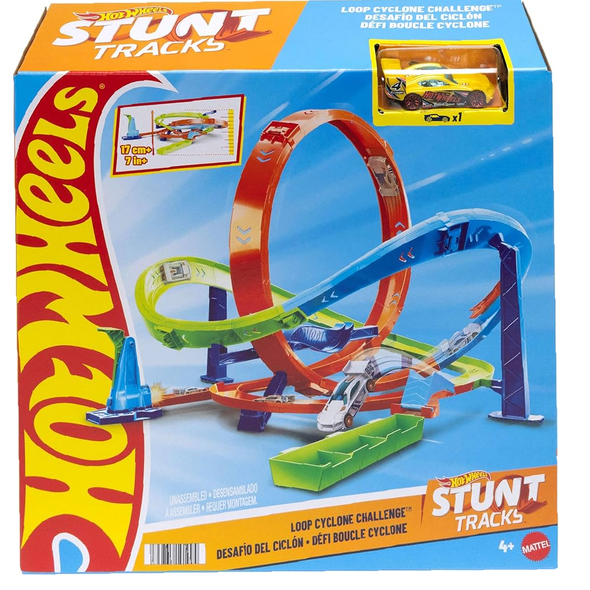 Hot Wheels Action Loop Cyclone Challenge Track Set | HTK16