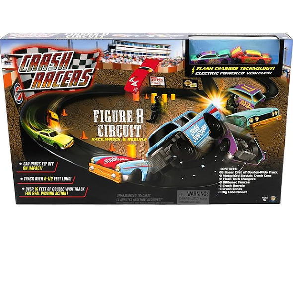 Clash Racers Figure 8 Circuit Electric Track Set | SS087