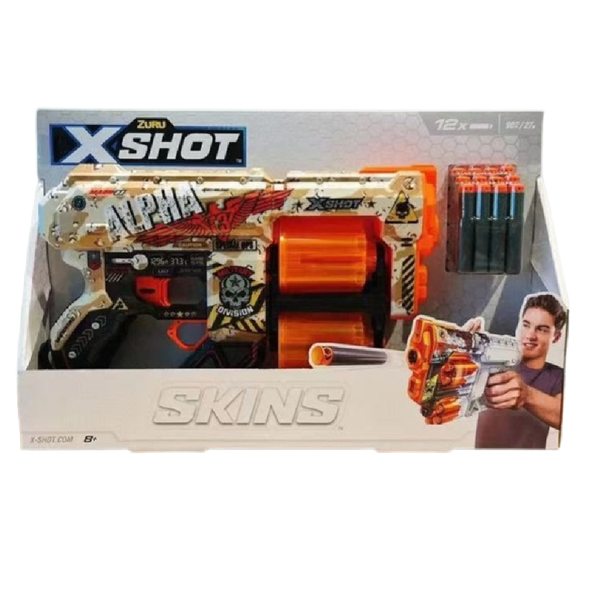 ZURU XShot Skins APH Dart Blaster – 12 Darts | 3651