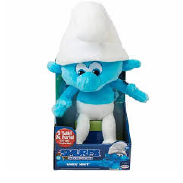 Smurfs Clumsy Smurf Talking Plush Toy | M2004