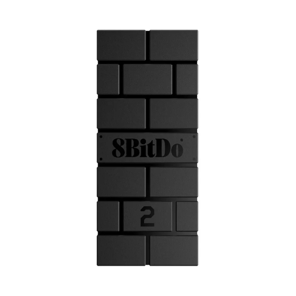 8Bitdo Wireless USB Adapter 2 for Switch, Windows, Mac, Raspberry Pi & Steam Deck - Compatible with Xbox, PS5 Controllers - Black