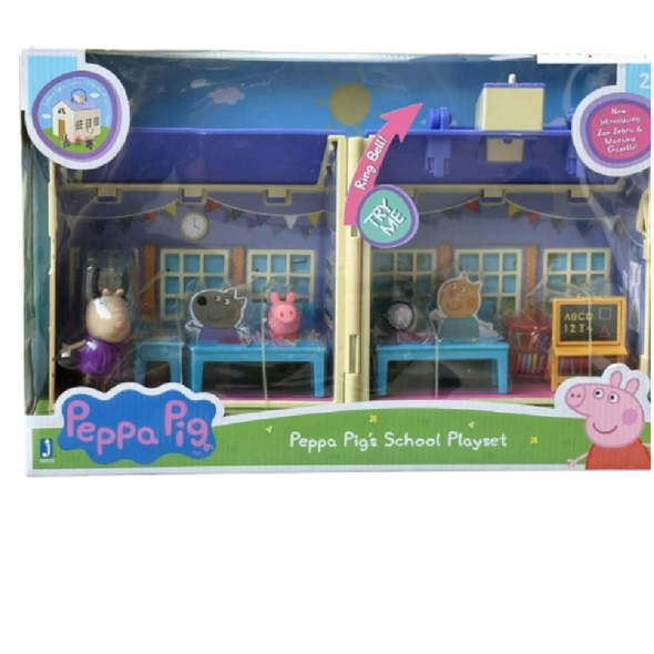Peppa Pig School Playset – Classroom & Figures | 92608