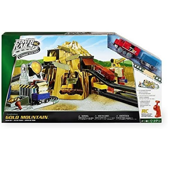 Imaginarium Power Tails RC Gold Mountain Train Set – Lights & Sounds | AD10505