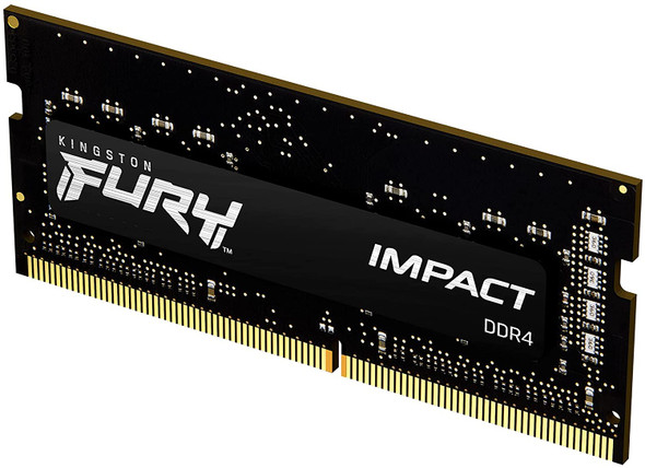 KINGSTON FURY 32GB 3200U DDR4 SODIMM IMPACT BLACK RAM For Laptop | KF432S20IB/32