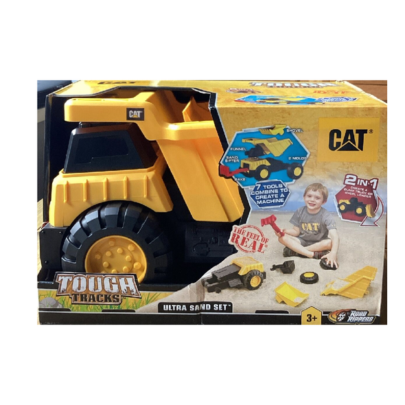 CAT Tough Tracks Ultra Sand 2-in-1 Dump Truck Playset | 6032325