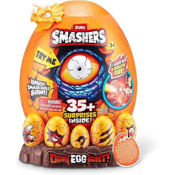 ZURU Smashers Dino Egg Hunt – 35+ Surprises (Variant 2) | 74133