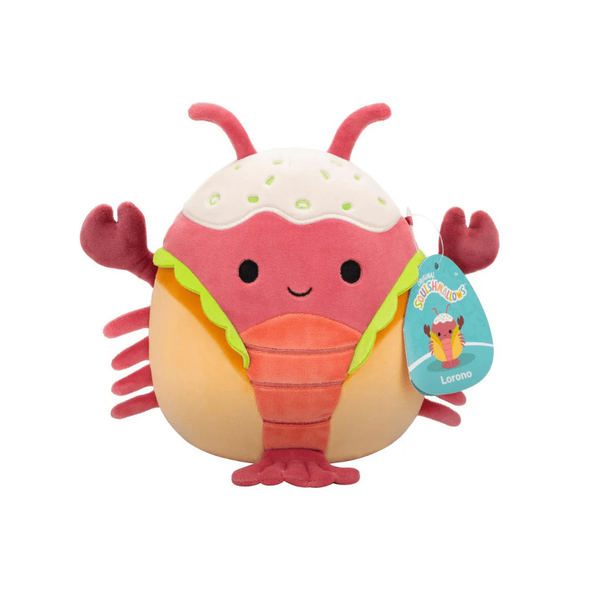 Squishmallows Mini Plush – Pink Lobster with Ice Cream | SQCR04247