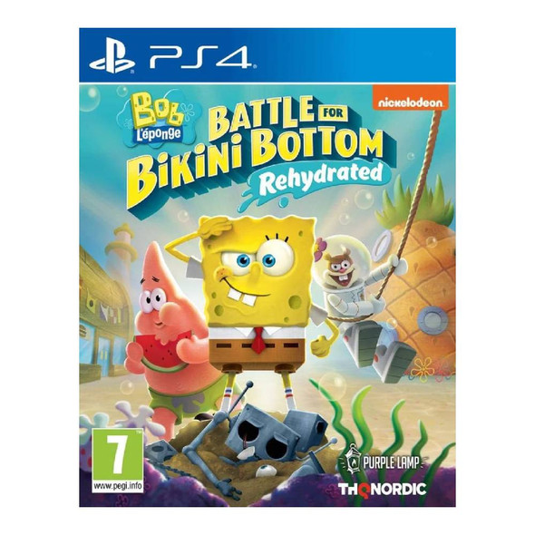 PS4 SpongeBob SquarePants: Battle for Bikini Bottom - Rehydrated - PlayStation 4