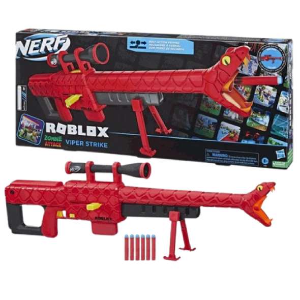 NERF Roblox Viper Strike Dart Blaster – Red | E5483