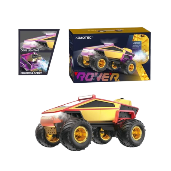XBAOTEC 4WD Remote Control Rover Truck with Spray & Lights | XB1284