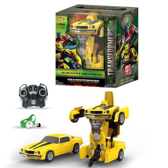 Transforming Robot Car (Yellow) – Remote Control | 757-B091